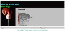 Tablet Screenshot of medadvocates.org